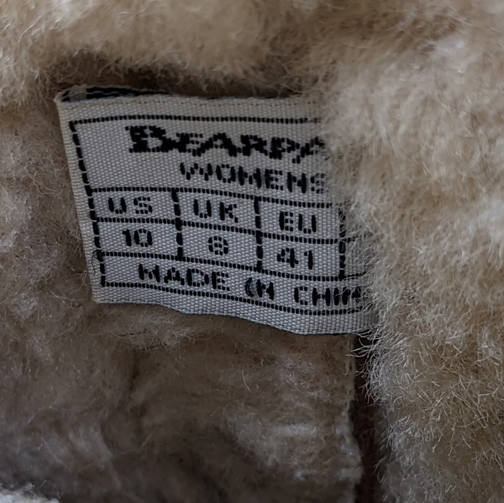 Bearpaw Lined Brown Suede Winter Boot 10 Women